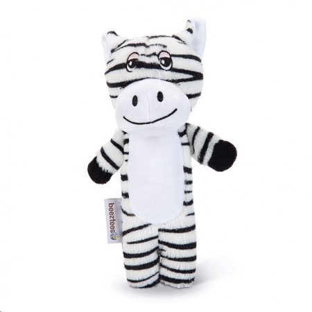 dog-toy-plush-zebra-standing-hylas-beeztees